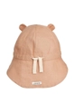 Liewood cappello in misto lino per bambini beige