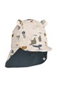 Liewood czapka dwustronna bawełniana dziecięca bawełna niebieski LW17698