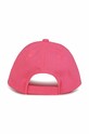 Marc Jacobs czapka bawełniana dziecięca W51000 fioletowy SS23