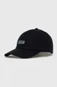 μαύρο Παιδικό βαμβακερό καπέλο μπέιζμπολ Vans VANS EASY BOX JOCKEY Black Παιδικά