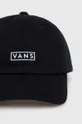 Παιδικό βαμβακερό καπέλο μπέιζμπολ Vans VANS EASY BOX JOCKEY Black μαύρο