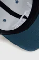 μπλε Παιδικό βαμβακερό καπέλο μπέιζμπολ Vans BY DROP V II SNAPBAC VANS TEAL