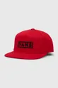 κόκκινο Παιδικό βαμβακερό καπέλο μπέιζμπολ Vans BY EASY BOX SNAPBACK True Red Παιδικά