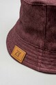 Chłopiec zippy kapelusz bawełniany dziecięcy ZKBAC0304.23002 bordowy