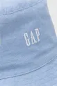 Παιδικό βαμβακερό καπέλο GAP μπλε
