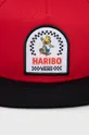 Дитяча бавовняна кепка Vans HARIBO червоний
