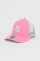 ροζ Παιδικό καπέλο μπέιζμπολ 47brand Παιδικά