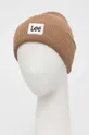 Lee czapka beżowy