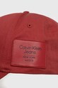 Bavlněná baseballová čepice Calvin Klein Jeans K50K510180.PPYX červená SS23