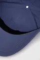 fioletowy HUGO czapka z daszkiem bawełniana