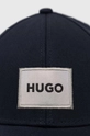 HUGO pamut baseball sapka sötétkék