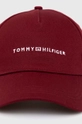 Tommy Hilfiger czapka z daszkiem bawełniana 100 % Bawełna