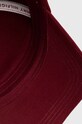 Tommy Hilfiger șapcă de baseball din bumbac burgundia AM0AM10533.PPYX