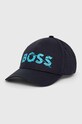 BOSS șapcă de baseball din bumbac BOSS GREEN bumbac bleumarin 50482744