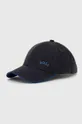 σκούρο μπλε Βαμβακερό καπέλο του μπέιζμπολ BOSS BOSS GREEN Ανδρικά