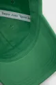 zielony Tommy Jeans czapka z daszkiem bawełniana