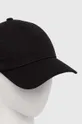 Βαμβακερό καπέλο του μπέιζμπολ BOSS BOSS ORANGE μαύρο