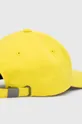 Βαμβακερό καπέλο του μπέιζμπολ BOSS κίτρινο