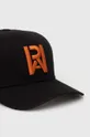 Βαμβακερό καπέλο του μπέιζμπολ G-Star Raw μαύρο