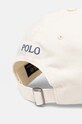 Аксесуари Бавовняна бейсболка Polo Ralph Lauren 710667709 бежевий