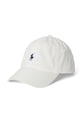 Pamučna kapa sa šiltom Polo Ralph Lauren bez uzorka bež 710667709