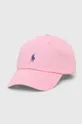 roza Bombažna bejzbolska kapa Polo Ralph Lauren Unisex