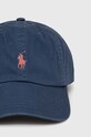 Polo Ralph Lauren berretto da baseball in cotone 710667709 blu SS25