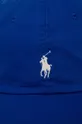 Бавовняна бейсболка Polo Ralph Lauren блакитний