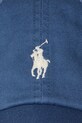Akcesoria Polo Ralph Lauren czapka z daszkiem bawełniana 710667709 granatowy