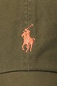 Polo Ralph Lauren czapka z daszkiem bawełniana zielony 710667709