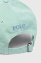 Accesorii Polo Ralph Lauren șapcă de baseball din bumbac 710667709 verde