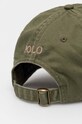 Akcesoria Polo Ralph Lauren czapka z daszkiem bawełniana 710667709 zielony