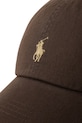 Accesorii Polo Ralph Lauren șapcă pentru bărbați, din bumbac 710667709 maro