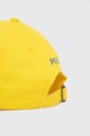 Βαμβακερό καπέλο του μπέιζμπολ Polo Ralph Lauren 710667709 κίτρινο SS25