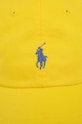 Doplňky Bavlněná baseballová čepice Polo Ralph Lauren 710667709 žlutá