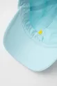 tirkizna Pamučna kapa sa šiltom Polo Ralph Lauren