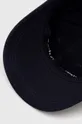 granatowy Calvin Klein czapka z daszkiem bawełniana