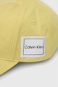 Pamučna kapa sa šiltom Calvin Klein zlatna K50K510332.PPYX
