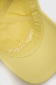 Calvin Klein czapka z daszkiem bawełniana K50K510332.PPYX żółty
