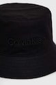 Akcesoria Calvin Klein kapelusz dwustronny bawełniany K50K510338.PPYX czarny