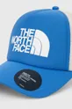 The North Face czapka z daszkiem niebieski