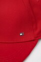 Doplňky Bavlněná baseballová čepice Tommy Hilfiger AM0AM10864.PPYX červená