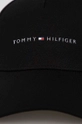 Kapa sa šiltom Tommy Hilfiger crna