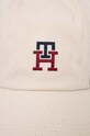 Аксесуари Кепка Tommy Hilfiger AM0AM11065.PPYX бежевий