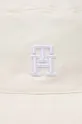 Bavlnený klobúk Tommy Hilfiger biela