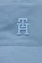 Tommy Hilfiger berretto in cotone blu