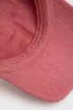 rózsaszín Tommy Hilfiger pamut baseball sapka