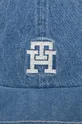 Τζιν καπέλο μπέιζμπολ Tommy Hilfiger  Κύριο υλικό: 100% Βαμβάκι Φόδρα: 100% Πολυεστέρας