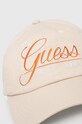 Akcesoria Guess czapka z daszkiem bawełniana M3GZ15.WF8V0 beżowy