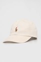 Polo Ralph Lauren czapka z daszkiem pozostałe beżowy 710834737